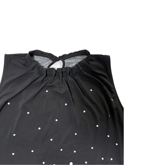 Croft & Barrow Black and White Top Size Small - Picture 4 of 6